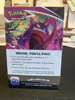 Pokemon TCG New/Sealed Fusion Strike Build and Battle Box - Image 2