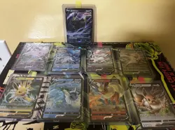 Eevee Evolutions V Promo Complete SWSH 9 Card Set Eeveelutions Pokemon TCG NM - Image 1