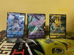 Eevee Evolutions V Promo Complete SWSH 9 Card Set Eeveelutions Pokemon TCG NM - Image 2