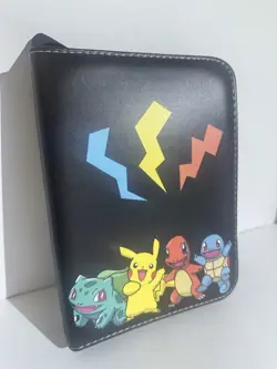 Pokemon Card Binder 4 Pocket 50 Pages 400 Card Capacity - Image 1