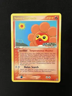 Sunny Castform 31/113 REVERSE HOLO EX Delta Species Pokemon 2005 - NM - Image 1