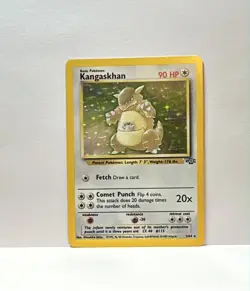 Pokemon TCG Kangaskhan Jungle 5/64 Holo Unlimited Holo Rare - Image 1