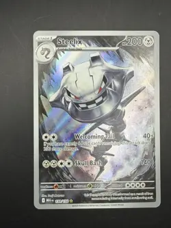 Pokemon TCG Mega Evolution Steelix 150/132 Holo Secret Rare - Image 1