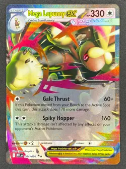 Pokemon Mega Lopunny ex 084/094 PFL Phantasmal Flames NM - Image 1