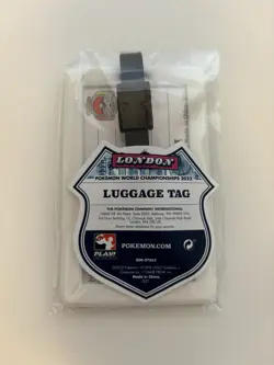 Pokemon World Championships 2022 London Pikachu Luggage Tag - Image 2