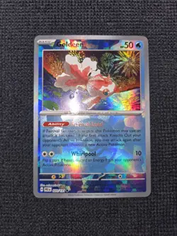 Pokemon TCG Goldeen Prismatic Evolutions Masterball Holo Card 020/131 S&V NM - Image 1