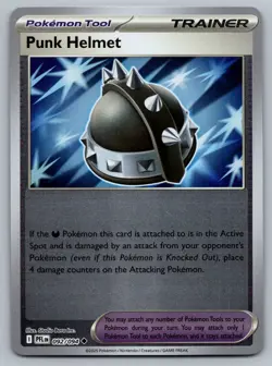 Punk Helmet 092/094 - Reverse Holo - Pokemon TCG: Phantasmal Flames - NM - Image 1