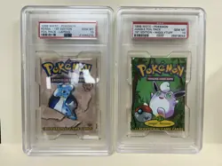 Pokemon First Edition Fossil & Jungle Booster Graded PSA 10 - Image 1