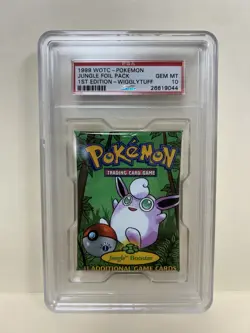 Pokemon First Edition Fossil & Jungle Booster Graded PSA 10 - Image 5