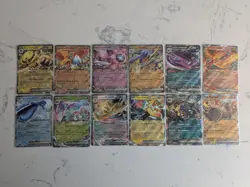 Pokemon SV10: Destined Rivals Bundle Of 12 Ex's Cards - Image 1