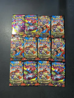 Pokemon TCG Mega Evolutions Booster Pack Lot Of 12 - Image 2