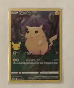 Pikachu 005/025 Celebrations Holo NM/ M Pokemon 2021 Rare - Image 2
