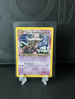 Pokemon 1st edition Dark Slowking #20/105 Rare Neo Destiny Regular - (LP) - Image 1