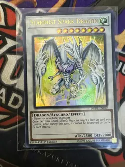Yugioh Stardust Spark Dragon DUDE-EN012 Ultra Rare 1st Ed NM - Image 1