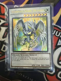 Yugioh Stardust Spark Dragon DUDE-EN012 Ultra Rare 1st Ed NM - Image 2