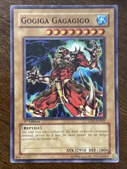 Gogiga Gagagigo 5DS2-EN001 Yu-Gi-Oh! 5D's 1st Edition Common LP - Image 1