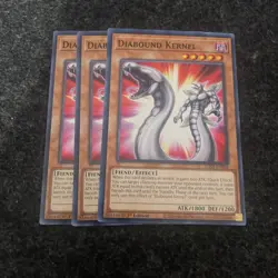 Yugioh! x3 DIABOUND KERNEL LDS3-EN008 Common 1st Ed 3x Yu-gi-oh! - Image 1