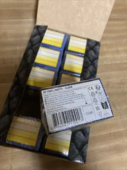 10 Boxes x100 Dragon Shield Card Sleeves - Matte Clear Brand New - Image 3