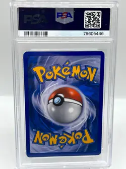 Suicune & Entei Legend (Top) 94/95 Unleashed Secret Pokemon Card PSA Graded Slab - Image 2
