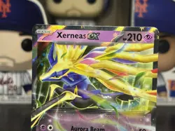 Pokemon TCG Scarlet & Violet Black Star Promo - Xerneas EX #179 - Holo Card - Image 2