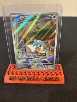 Pokemon TCG Quaxly Card 206/193 Sv02: Paldea Evolved NM Illustration Rare Holo - Image 1