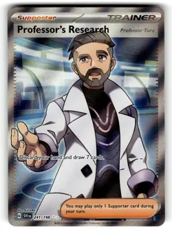 Professor's Research - 241/198 SV01: Scarlet & Violet Base Set NM Pokemon Card T - Image 1
