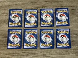 Pokemon TCG Expedition Set Lot Of 8 Non Holo e-reader cards - Weezing, Totodile - Image 4