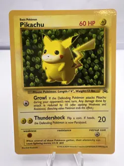 Pokemon Card Pikachu Jigglypuff Grey Star Coro Promo 1999 Japanese English - Image 2
