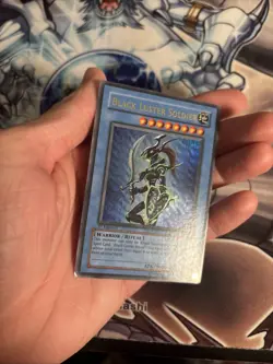 Black Luster Soldier 1st Edition Yu-Gi-Oh Card SYE-024 Ultra Rare LP/MP - Image 2