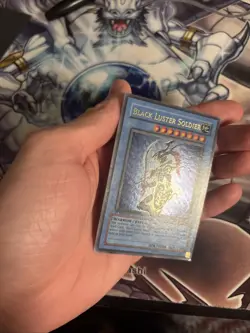 Black Luster Soldier 1st Edition Yu-Gi-Oh Card SYE-024 Ultra Rare LP/MP - Image 5