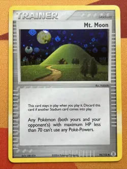 Pokemon Card - Mt. Moon - Reverse Holo (94/112) ex FireRed LeafGreen NM - Image 1