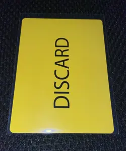Disney Lorcana - Yellow Discard Card, Mint Condition - Shimmering Skies - Image 1