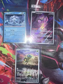 Pokemon TCG Lot Of 7 Cards Full Art Trainers And Black Star Promos - Image 2