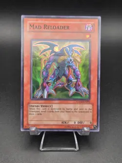 Mad Reloader GX04-EN001 YuGiOh GX Tag Force 2 Video Game Promo Card 2007 - Image 1