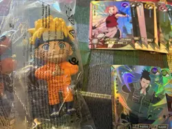 Naruto TCG Trading Cards & Arcade Battle Emblem Lot w/ BK Toy & 2002 Coin - Image 2