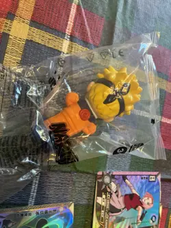Naruto TCG Trading Cards & Arcade Battle Emblem Lot w/ BK Toy & 2002 Coin - Image 3