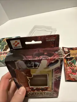 Vintage Yugioh Deck Box Lot- Joey And Pegasus W/ Rule Book- EMPTY No Cards - Image 3