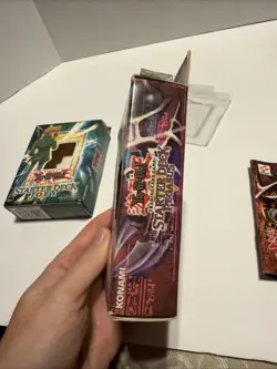 Vintage Yugioh Deck Box Lot- Joey And Pegasus W/ Rule Book- EMPTY No Cards - Image 4