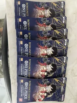 One Piece ROMANCE DAWN - TCG English Sleeved Booster Pack Sealed 12-Cards OP-01 - Image 2