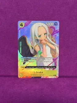 S-Snake (Alt Art) OP13-114 R Carrying on His Will - ONE PIECE Card Game ENGLISH - Image 1