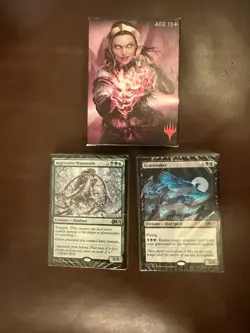 Magic: The Gathering Promo M19 Welcome Decks (Black & Green) SEALED - Image 1