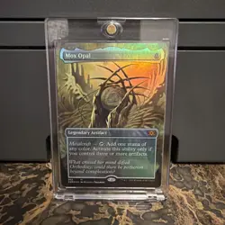 Mox Opal - Borderless - Double Masters Foil - Image 1