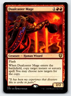 Dualcaster Mage R Commander Legends # 412 NM - Image 1