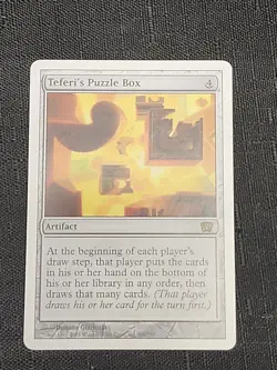 Teferi’s Puzzle Box - Artifact - 316/350 - LP - Magic The Gathering 8th Edition - Image 1