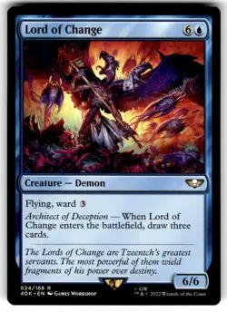 Lord of Change Universes Beyond: Warhammer 40000 Regular MTG NM - Image 1