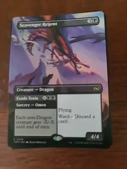 MTG TDM #379 Scavenger Regent (Borderless) Tarkir: Dragonstorm Regular - Image 1