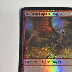 Ancient Copper Dragon - Commander Legends-Battle for Baldur's Gate - Foil / NM - Image 2