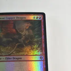 Ancient Copper Dragon - Commander Legends-Battle for Baldur's Gate - Foil / NM - Image 5