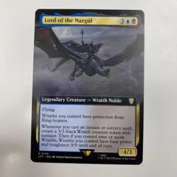 MTG: Lord of the Nazgul (Extended Art) Lord of the Rings: Tales of Middle-Earth - Image 1