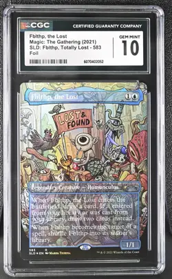 FBLTHP, THE LOST Secret Lair Foil Totally Lost CGC 10 MTG [Nostalgium] - Image 1